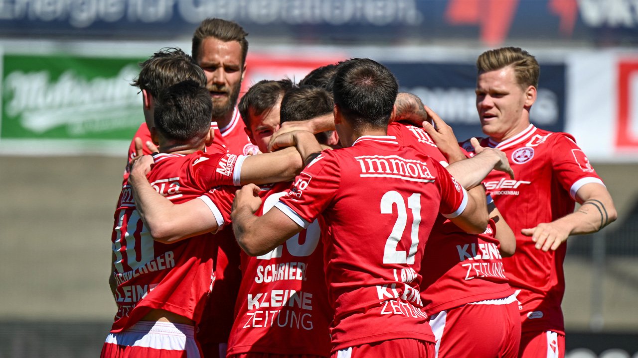 Sieg in Bregenz! <a href='/de/daten/news/fussball/gak/' class='tag'>GAK</a> marschiert weiter Richtung Titel