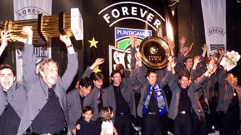 1998/1999: Meister - SK Sturm Graz