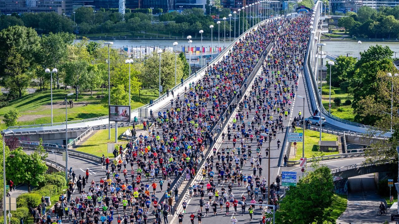 Letzte Generation mit Störaktion bei Vienna City Marathon