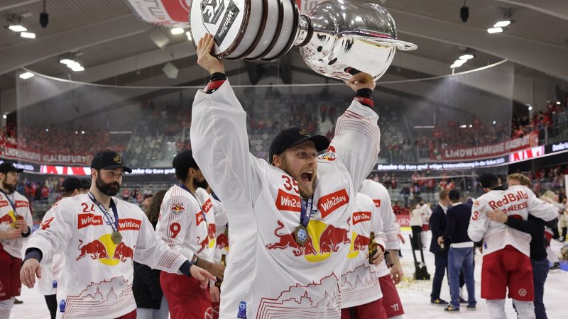 Die besten Bilder der Meister-Party des EC Red Bull Salzburg