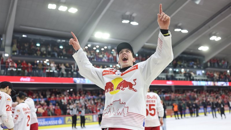 Die besten Bilder der Meister-Party des EC Red Bull Salzburg
