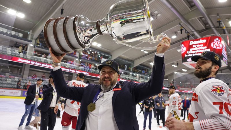 Die besten Bilder der Meister-Party des EC Red Bull Salzburg