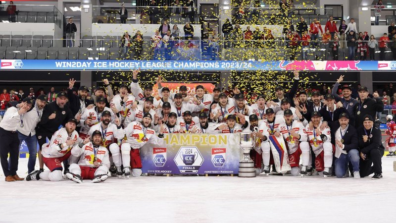 Die besten Bilder der Meister-Party des EC Red Bull Salzburg