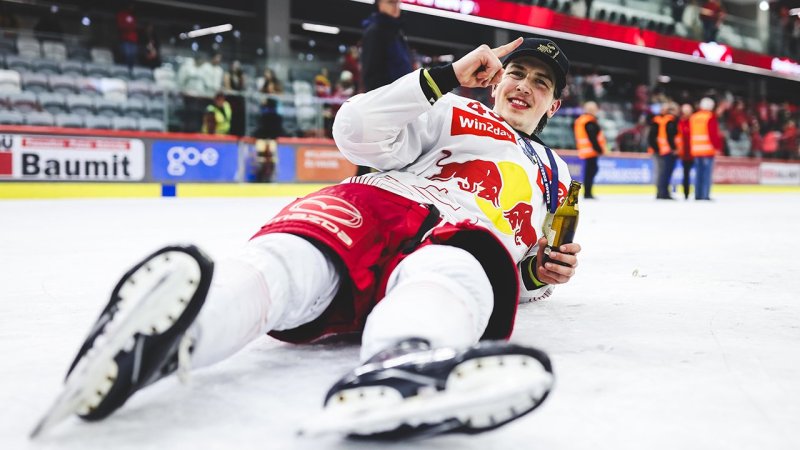 Die besten Bilder der Meister-Party des EC Red Bull Salzburg