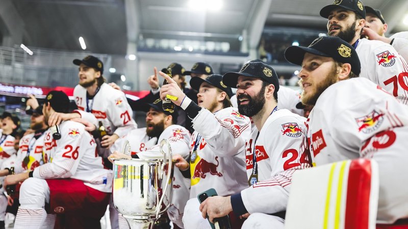Die besten Bilder der Meister-Party des EC Red Bull Salzburg