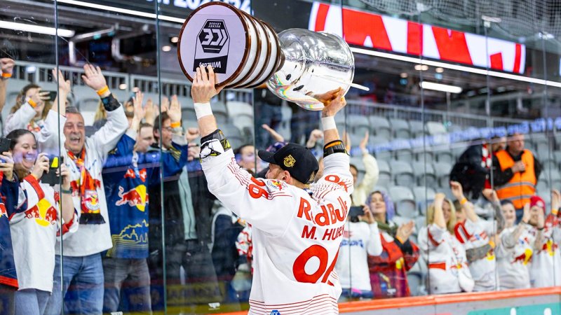 Die besten Bilder der Meister-Party des EC Red Bull Salzburg