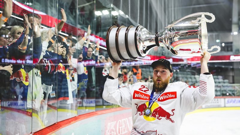 Die besten Bilder der Meister-Party des EC Red Bull Salzburg
