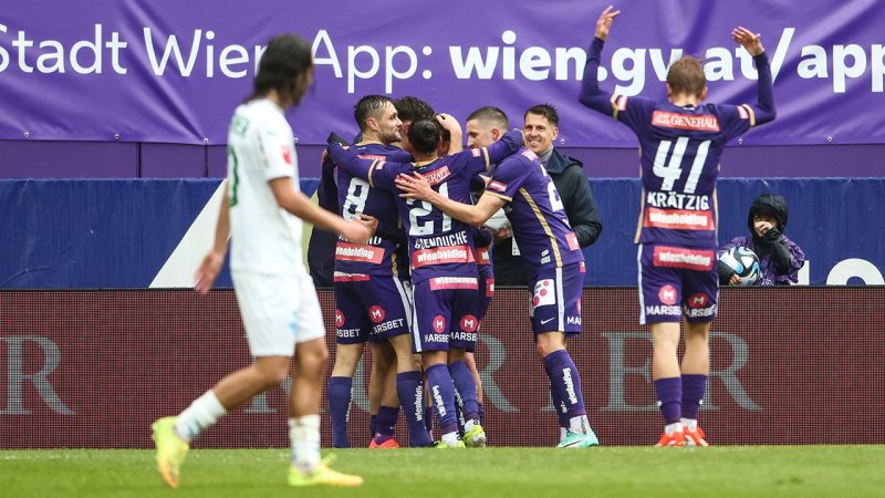 Gruber führt die Austria zum Sieg gegen die WSG