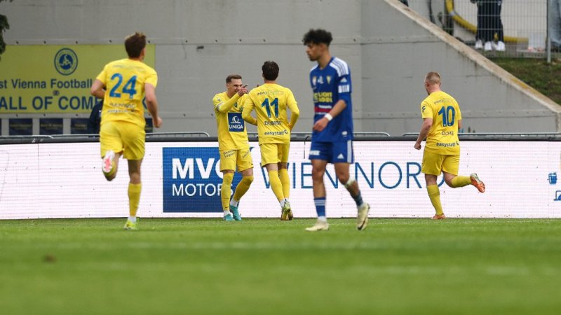 Dritter Heimsieg in Folge: Vienna schlägt den SV Lafnitz