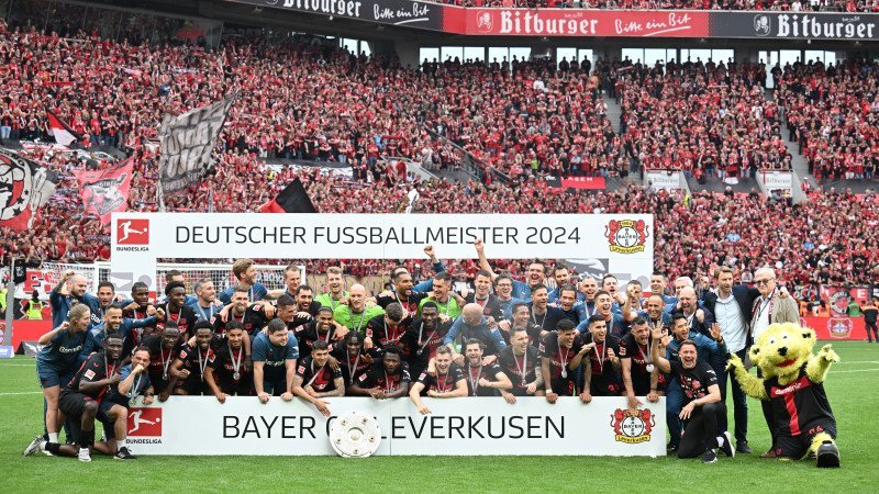 Bayer-Feier! Die Bilder der wilden Leverkusen-Party