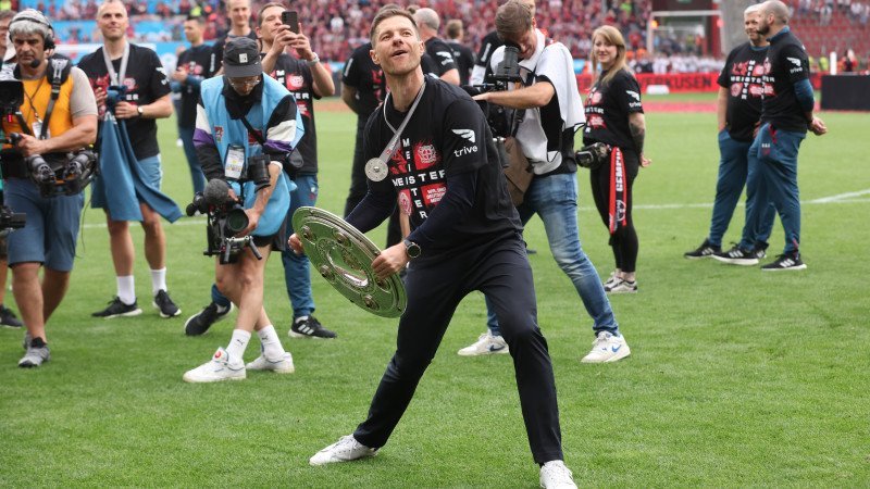 Bayer-Feier! Die Bilder der wilden Leverkusen-Party