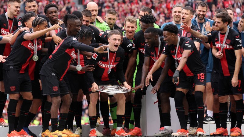 Bayer-Feier! Die Bilder der wilden Leverkusen-Party