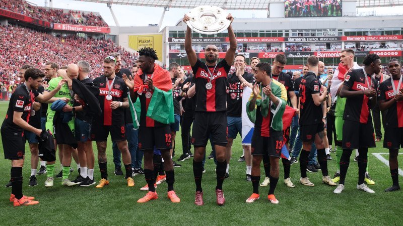 Bayer-Feier! Die Bilder der wilden Leverkusen-Party