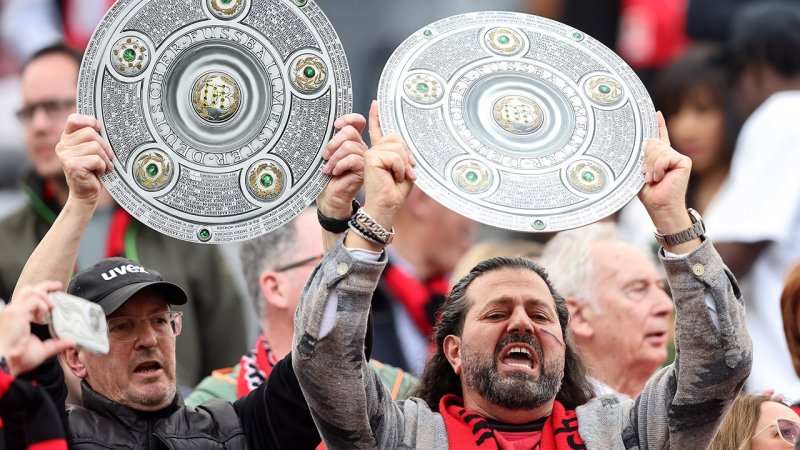 Bayer-Feier! Die Bilder der wilden Leverkusen-Party