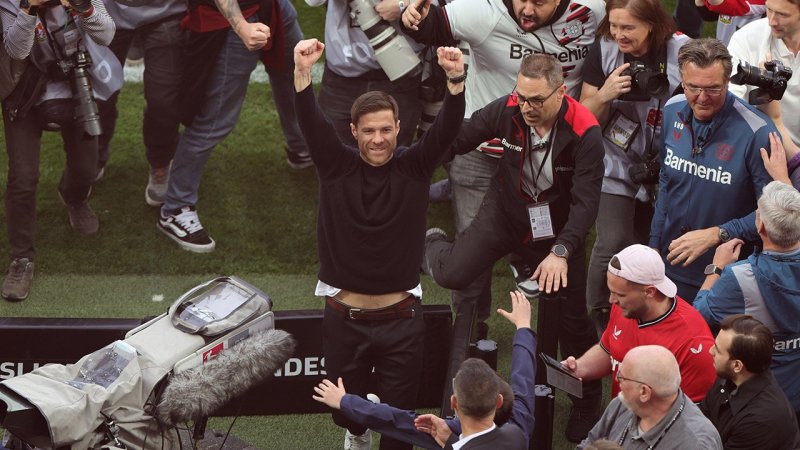 Bayer-Feier! Die Bilder der wilden Leverkusen-Party
