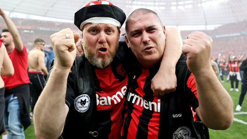 Bayer-Feier! Die Bilder der wilden Leverkusen-Party