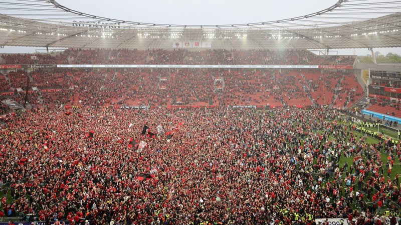 Bayer-Feier! Die Bilder der wilden Leverkusen-Party