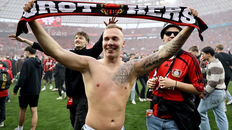 Bayer-Feier! Die Bilder der wilden Leverkusen-Party