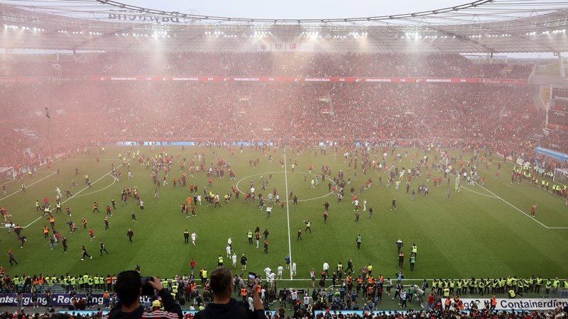 Bayer-Feier! Die Bilder der wilden Leverkusen-Party