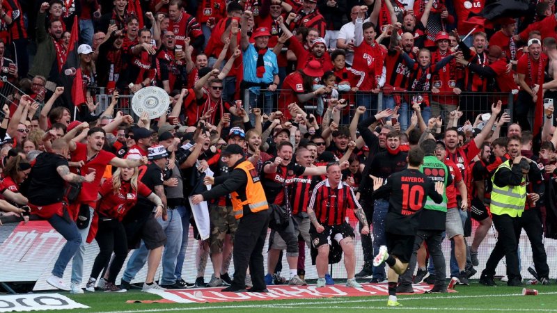 Bayer-Feier! Die Bilder der wilden Leverkusen-Party