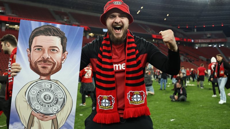 Bayer-Feier! Die Bilder der wilden Leverkusen-Party