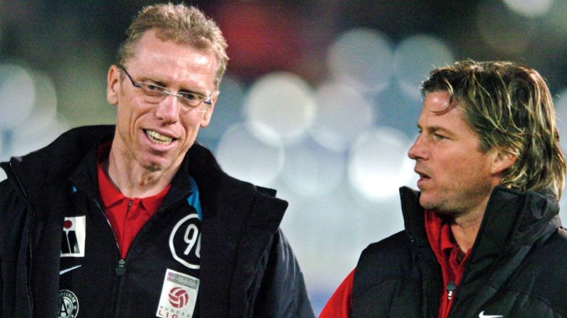 Zeitreise! Peter Stögers belebte Trainer-Karriere in Bildern