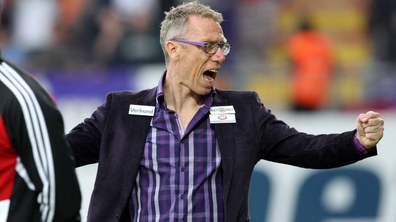 Zeitreise! Peter Stögers belebte Trainer-Karriere in Bildern