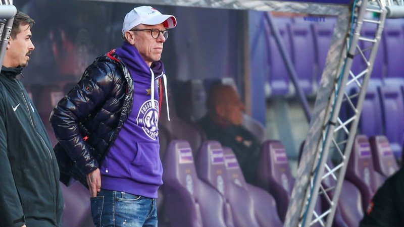 Zeitreise! Peter Stögers belebte Trainer-Karriere in Bildern