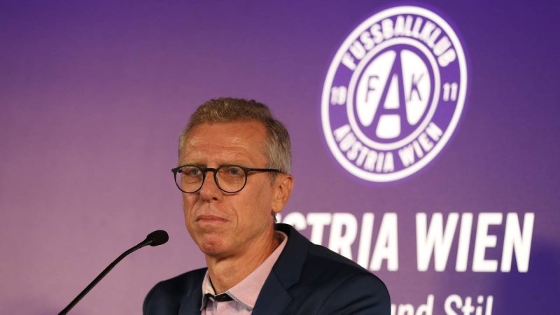 Zeitreise! Peter Stögers belebte Trainer-Karriere in Bildern