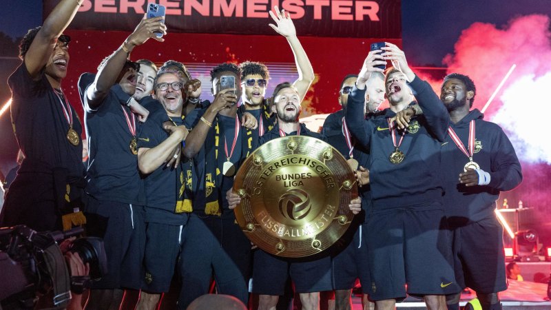 Serienmeister: Wer öfter als Bayern und Salzburg feierte