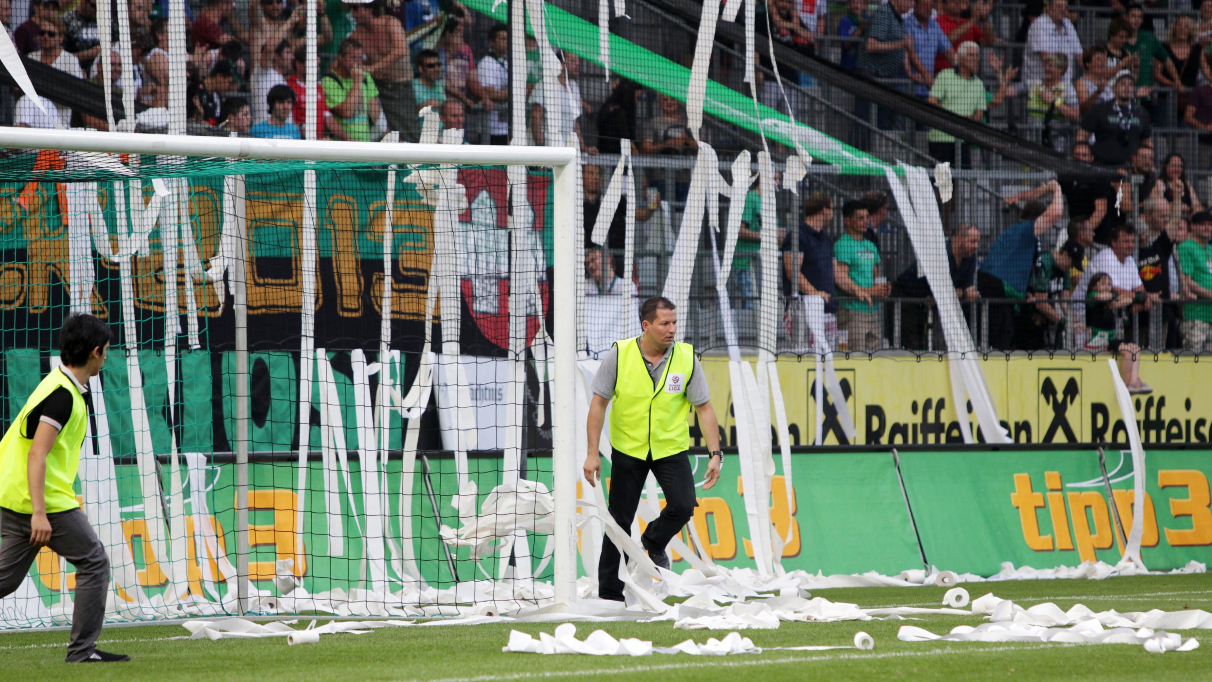 Klopapier-Causa: Wacker Innsbruck kommt mit Ermahnung davon
