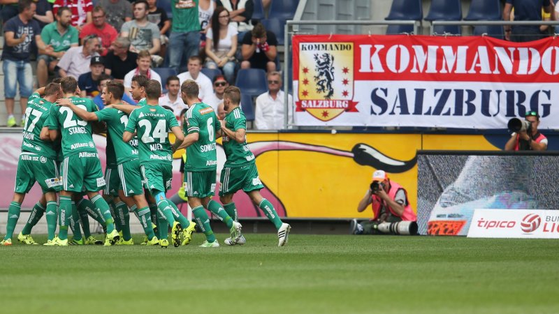 Zeitreise: Der letzte Auswärtssieg des SK Rapid in Salzburg