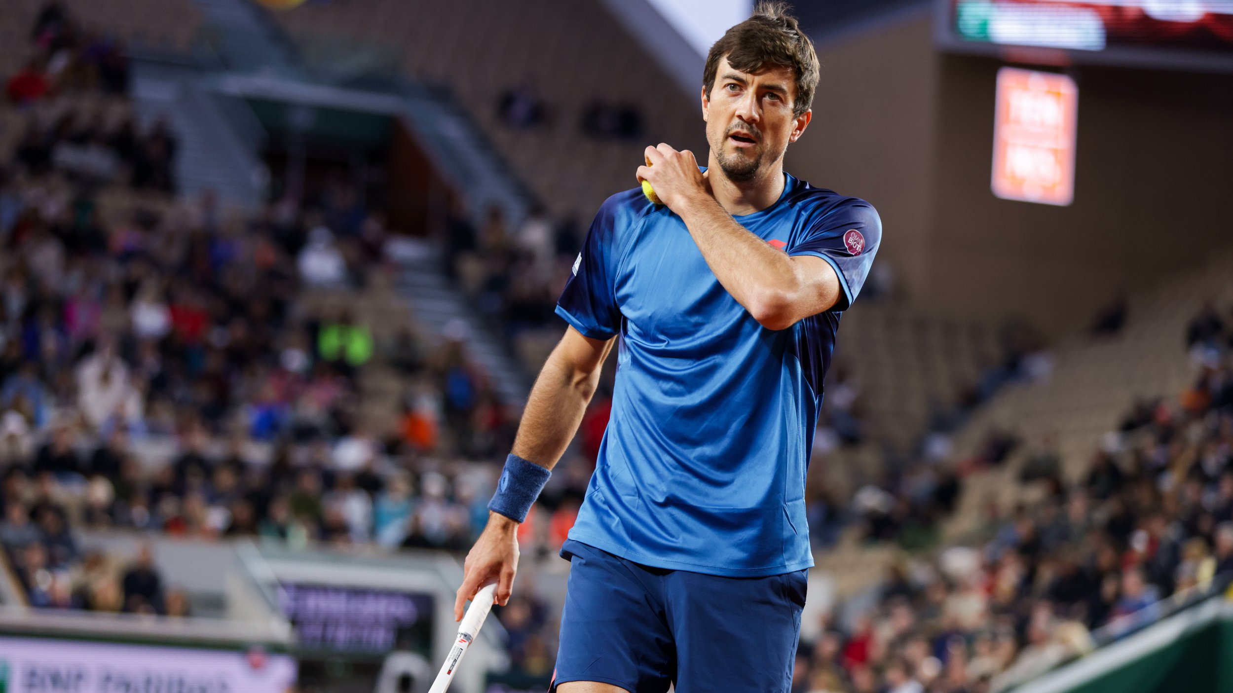 Nach <a href='/de/daten/news/tennis/wimbledon/' class='tag'>Wimbledon</a>-Aufgabe: Sebastian Ofner gibt Entwarnung