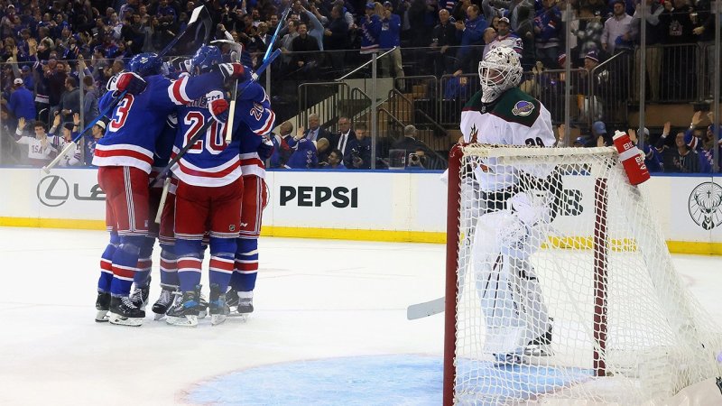 13 Tore! Rangers ringen Coyotes in irrer Partie nieder