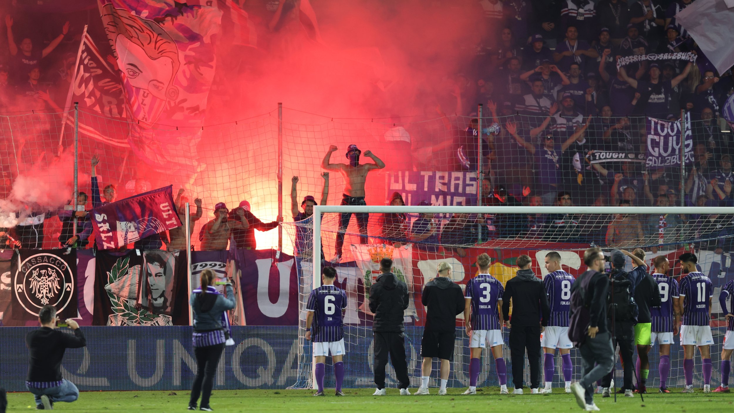 Pyro-Strafe! Austria-Salzburg-Ultras wollen mit Doku helfen