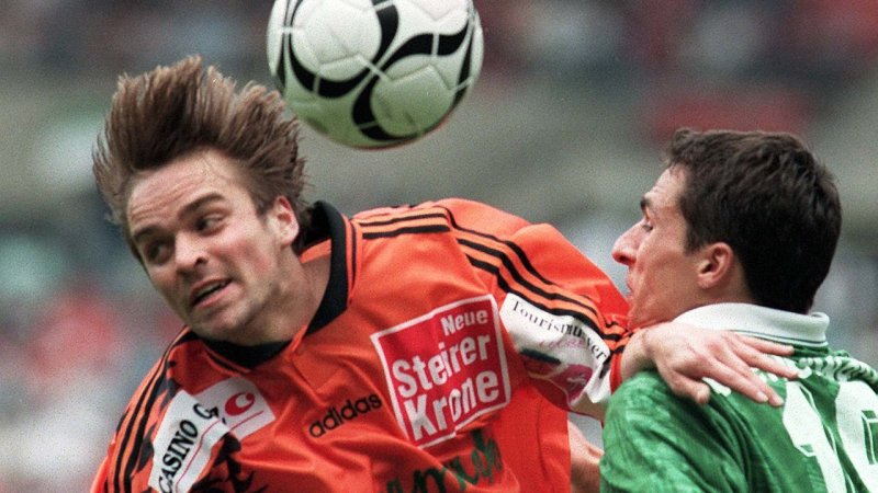 Als Rapid gegen Leoben Cupsieger wurde