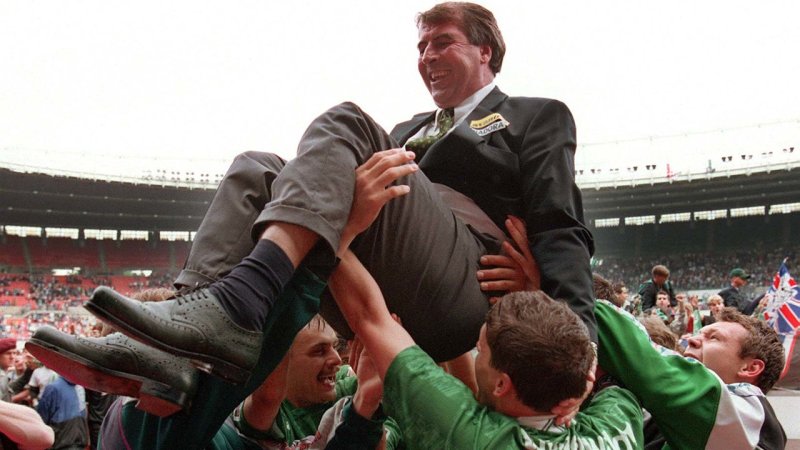 Als Rapid gegen Leoben Cupsieger wurde