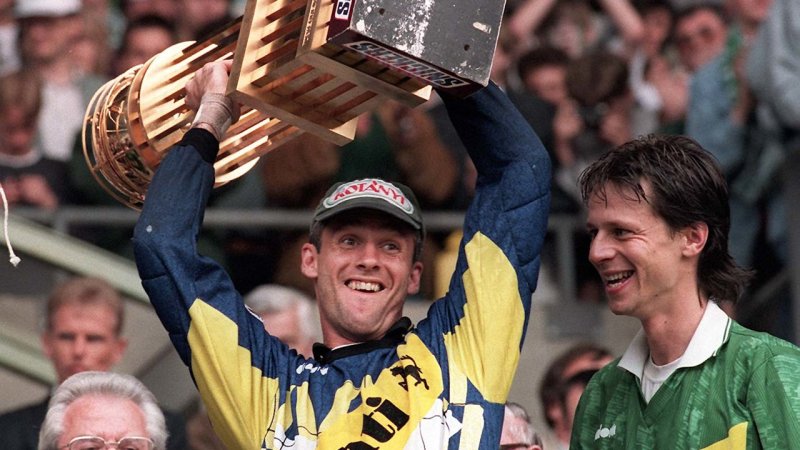 Als Rapid gegen Leoben Cupsieger wurde