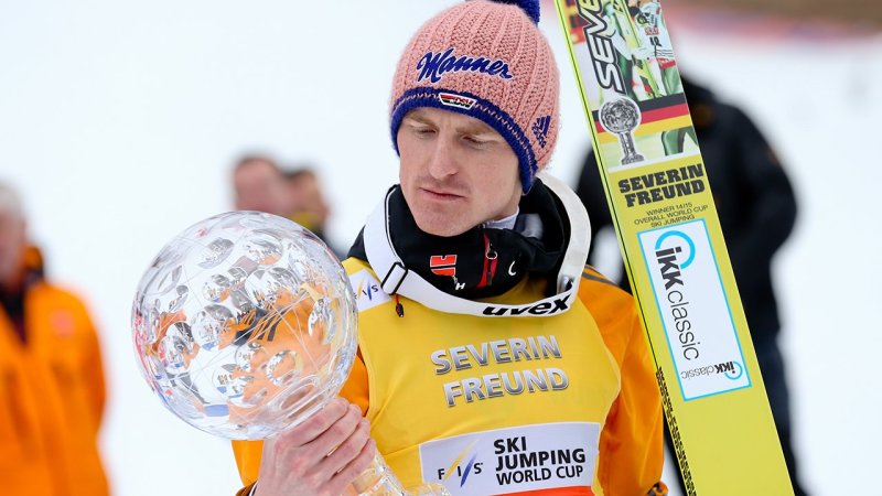 Das waren die bisherigen Gesamtweltcupsieger im Skispringen