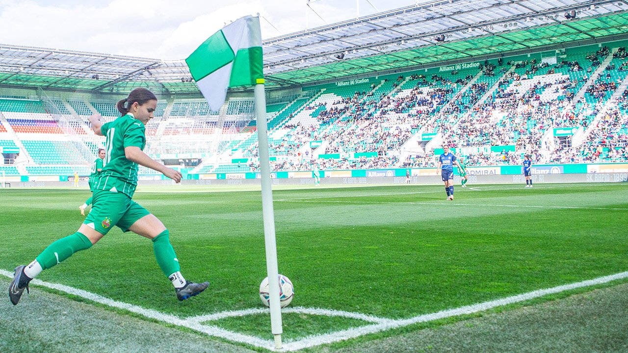 Rapid-Frauen stellen bei erstem Heimspiel Besucherrekord auf