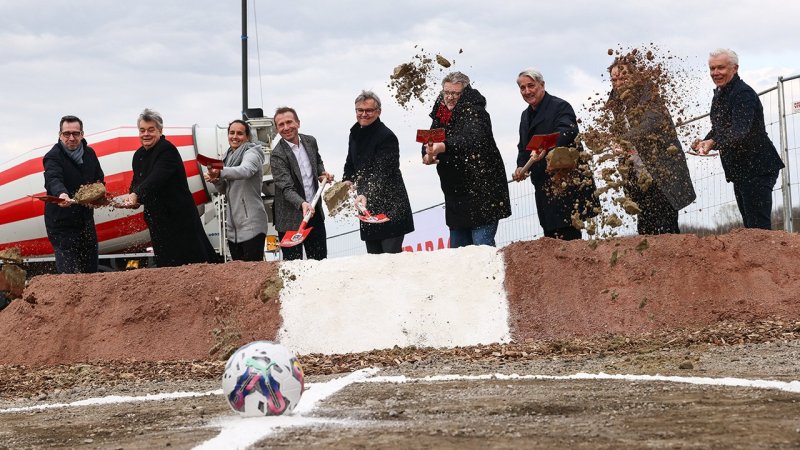 Die besten Bilder vom Spatenstich für das neue ÖFB-Zentrum