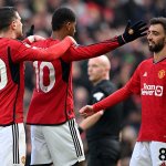 Manchester United entscheidet Spiel gegen Everton vom Punkt