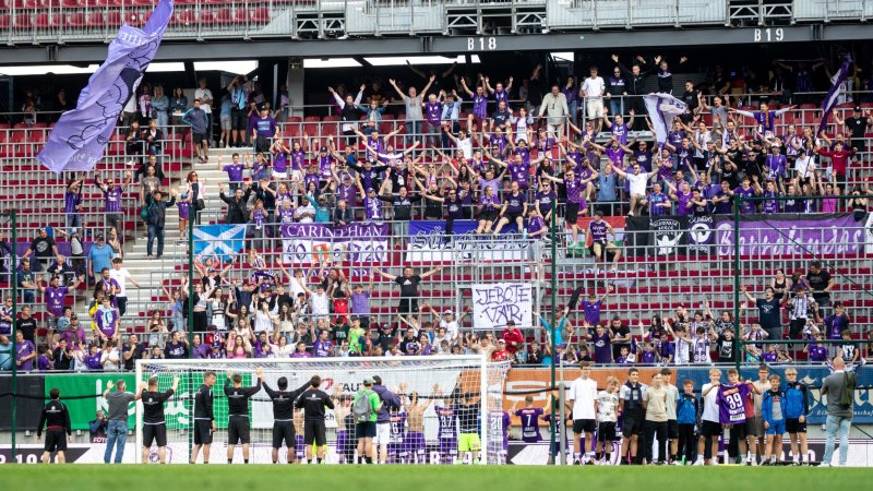 Reger Andrang! Klagenfurt hofft auf Fan-Rekord gegen Rapid