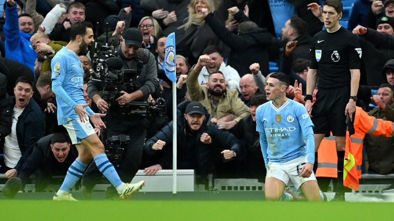 Foden schießt City zum Sieg im Manchester-Derby