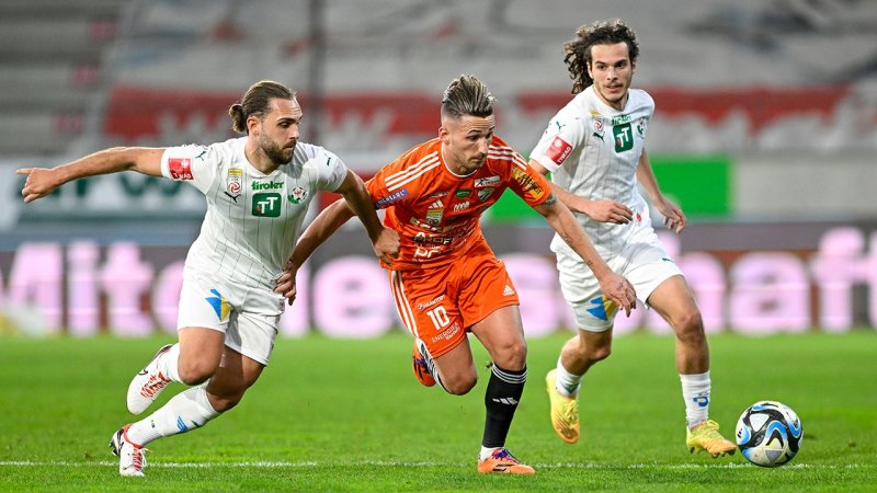 Pleite in Tirol! Hartberg muss um Meistergruppe zittern