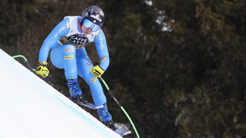 Ehemalige italienische Speedfahrerin im Babyglück