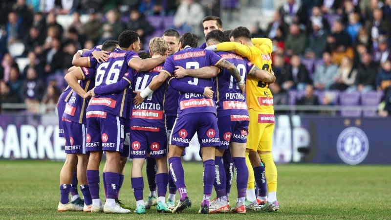 Austria vor dem Derby: "Die Mannschaft funktioniert"