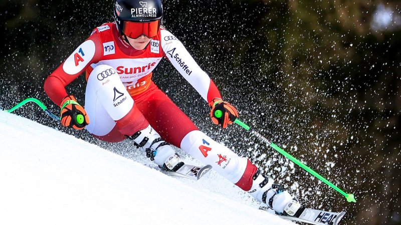 Hütter und Venier haben die Super-G-Kristallkugel im Visier