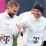 Konrad Laimer ist zurück im Bayern-Mannschaftstraining