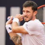 Dennis Novak hängt den Tennis-Schläger an den Nagel